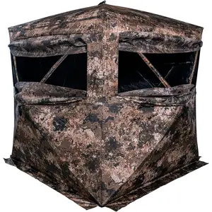One-Way Mesh Hunting Blind for Enhanced Concealment & Comfort