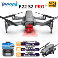 SJRC F22 S2 PRO+ GPS Professional Drone With 4K EIS Camera Obstacle Avoidance Drones 2 Axis Stabilized Gimbal 6KM RC Quadcopter