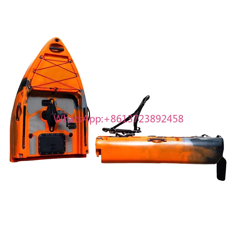 Modular Kayak Electric/Pedal-Driven Inflatable Kayak Portable Lightweight Fishing Kayak Canoe with Durable Accessories