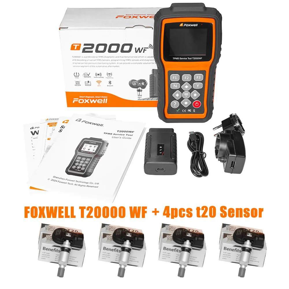 Picture 5: FOXWELL T2000 WF TPMS Diagnostic Tool for Car Tire Pressure Monitor System Programming Diagnosis Sensors Program PK T2000 pro