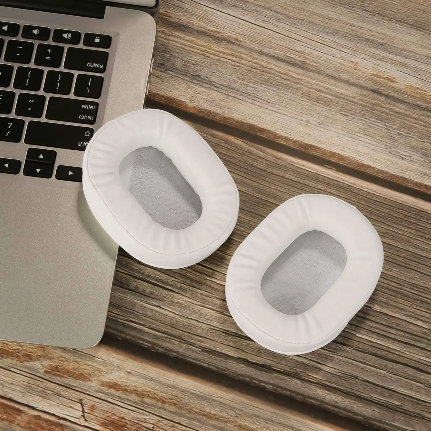 Ohr polster Memory Foam Ohr polster Abdeckung Ersatz Ohr polster für Ath M50X passt Audio Technica M40x M30x M20 weiß