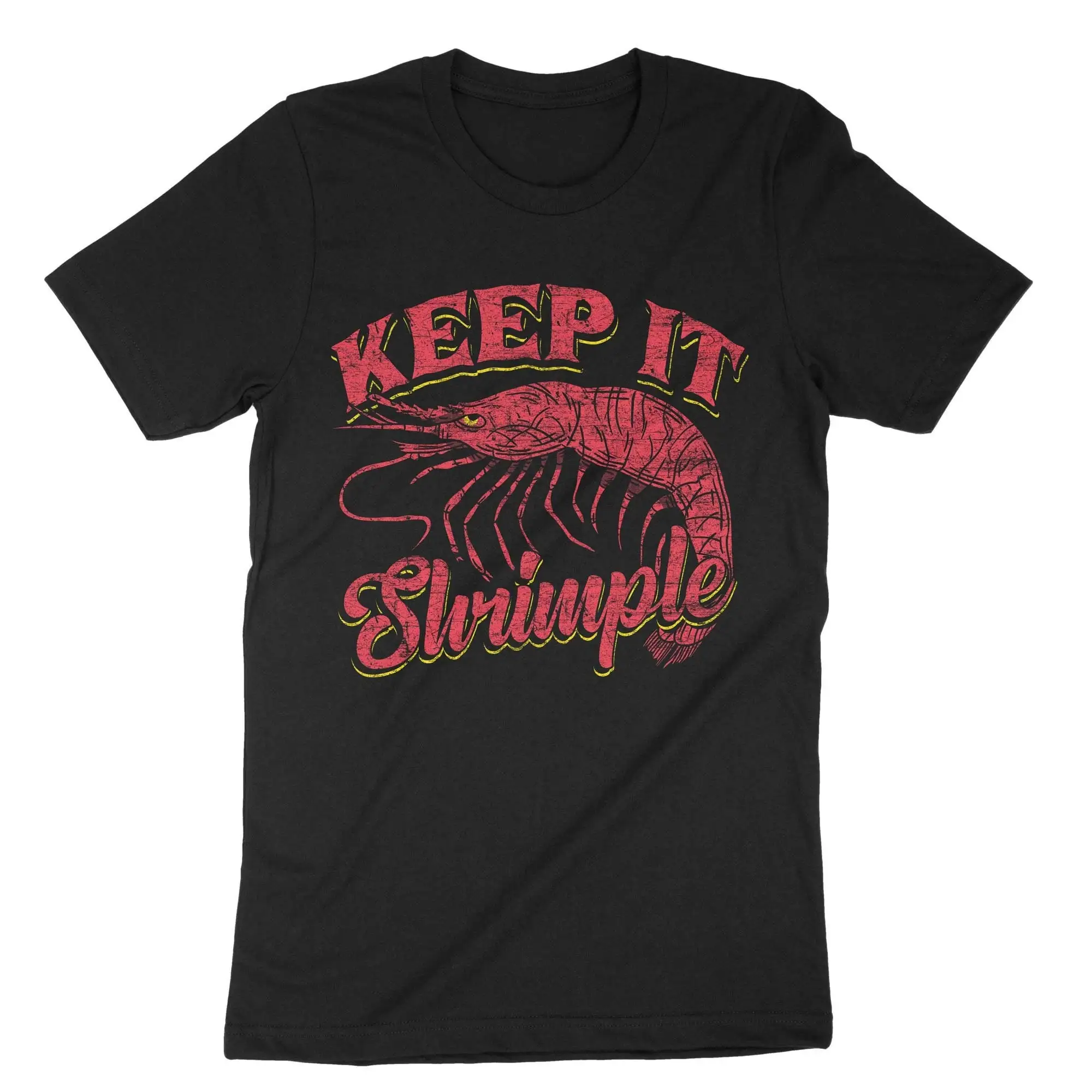 Keep It Shrimple Shrimp T Shirt You're My Lobster Seafood Lover Shellfish Fish And Chips Prawn