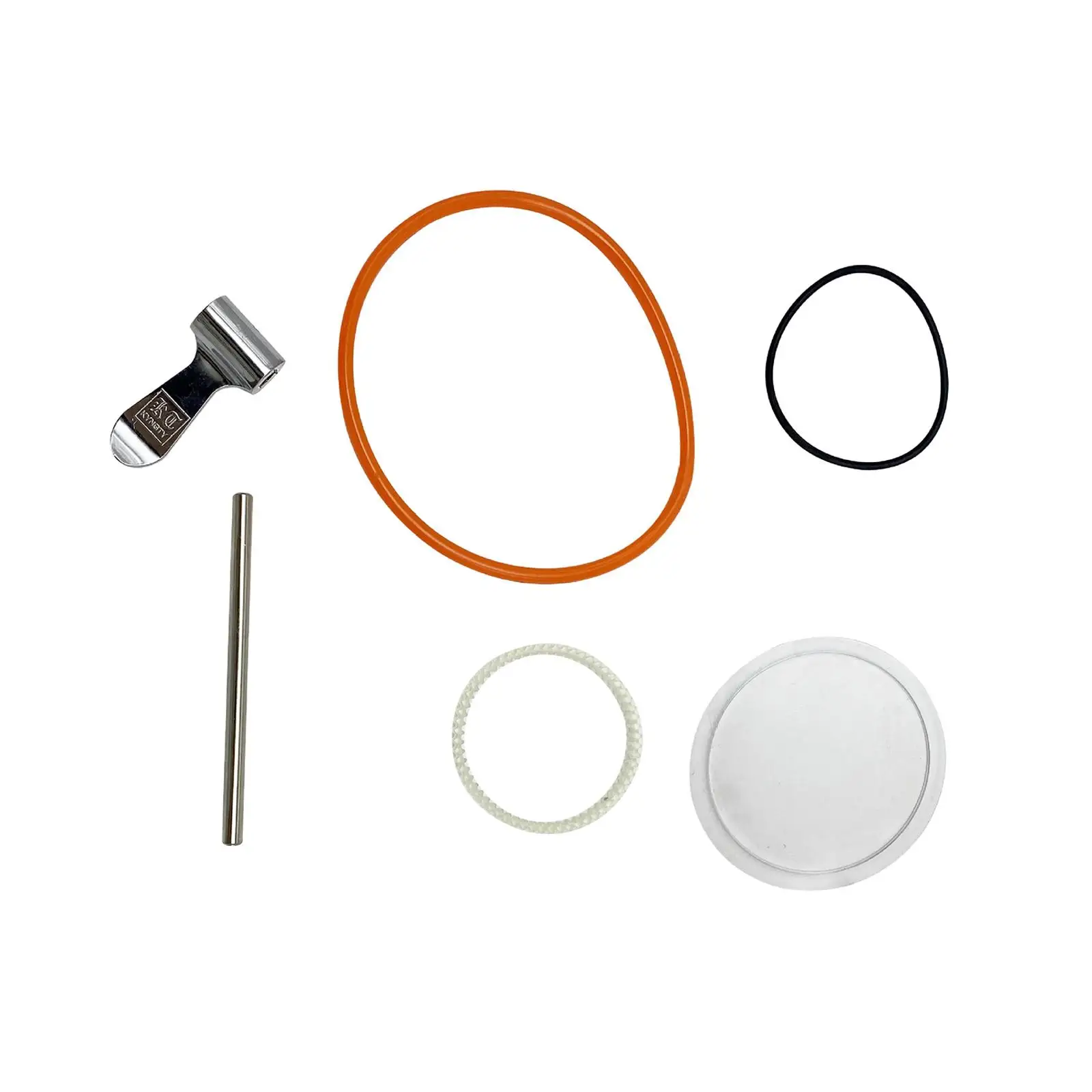 Jewelry Making Machine Accessories Polishing Drum Parts Kit Rubber Conveyor Belt Barrel Cover Lock Mandrel Set
