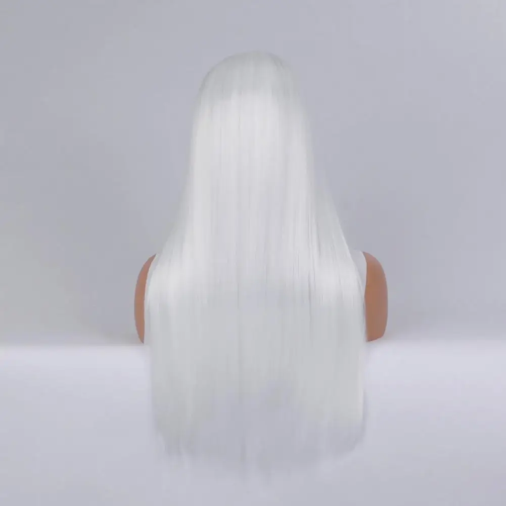 I's a wig Synthetic Blonde Wigs Long Straight Wigs with Bangs for White Black Women Red Pink Black Brown Daily Use Cosplay Wigs