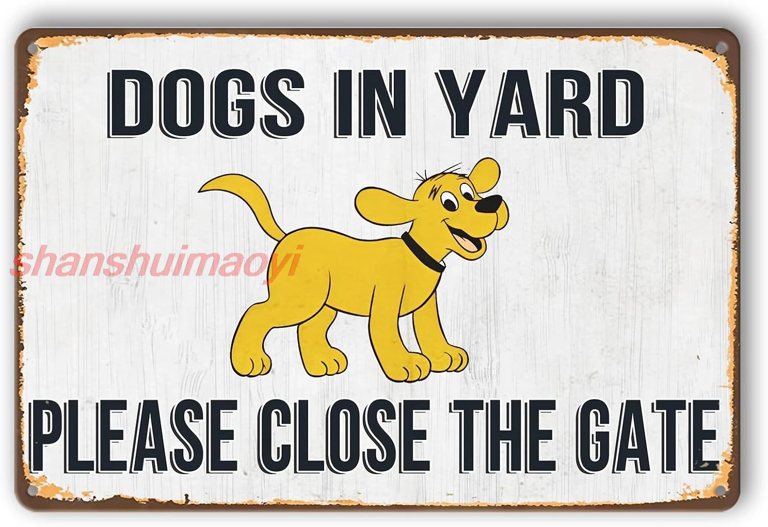 Beware Of Dog Signs For Fence Dog In Yard Keep Gate Closed Sign Dogs On Premises Sign Kennel Metal Sign Please Keep Gate Cl sign