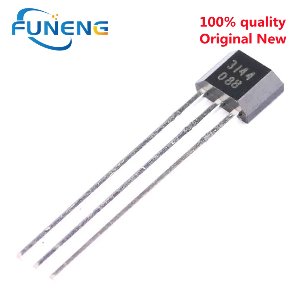 50PCS A3144E TO92 A3144 TO-92 3144 3144E Hall Effect Sensor new and original IC