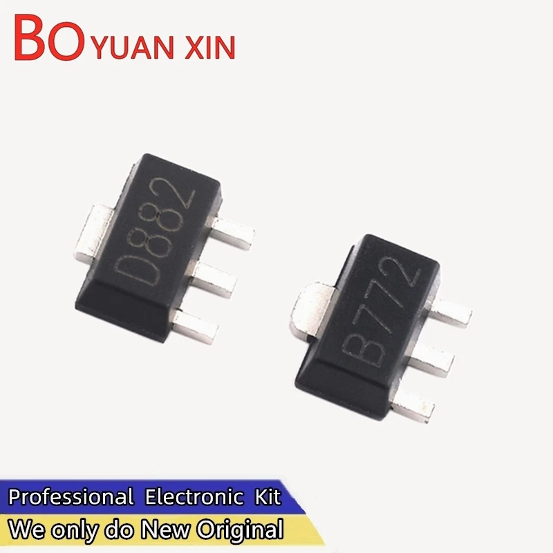 20pcs BD139 BD140 TO-126 BD131 BD132 BD135 BD136 BD137 BD138 BD235 BD236 BD237 BD238 BD679 BD680 TO126 Audio Power Transistor