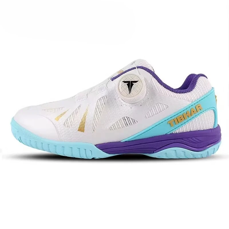 Classic Brand Table Tennis Shoes Mesh Breathable Badminton Shoes Quick Lacing Indoor Court Shoes Good Quality Tennis Shoe Unisex