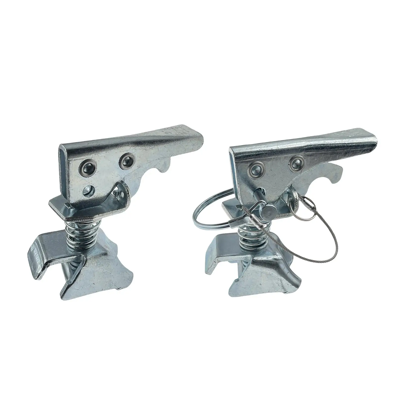 Strong Steel Trailer Hitch Coupler 2 Inch Ball Compatible Quick Connect Latch 3500 Lb for Towing and Camping Trailers