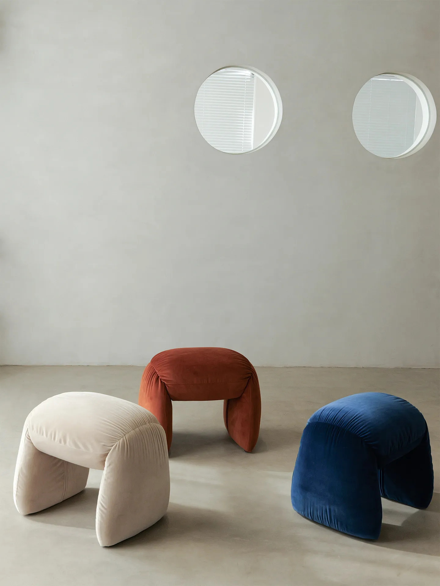 Sofa stool creative simple dressing stool pedal fabric soft bag