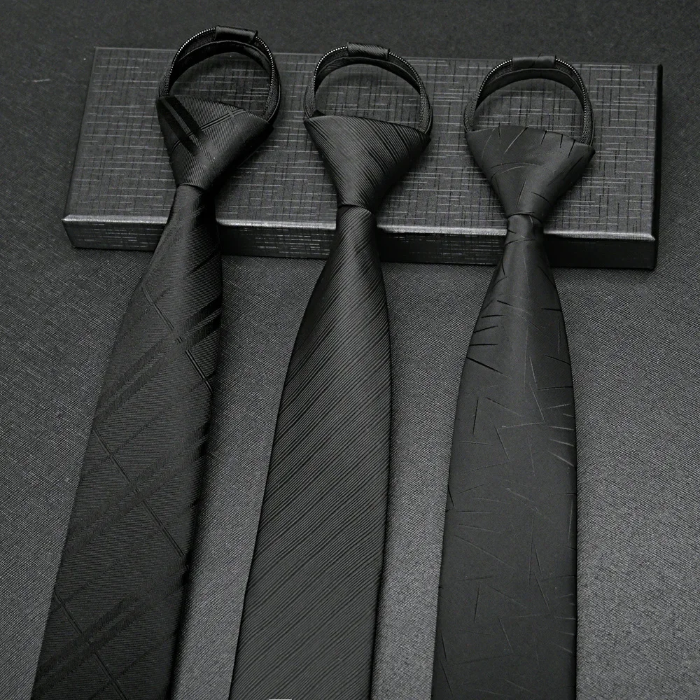 

Tie for men, no tying, lazy man, zipper for marriage, business tie, professional dress, work stripe