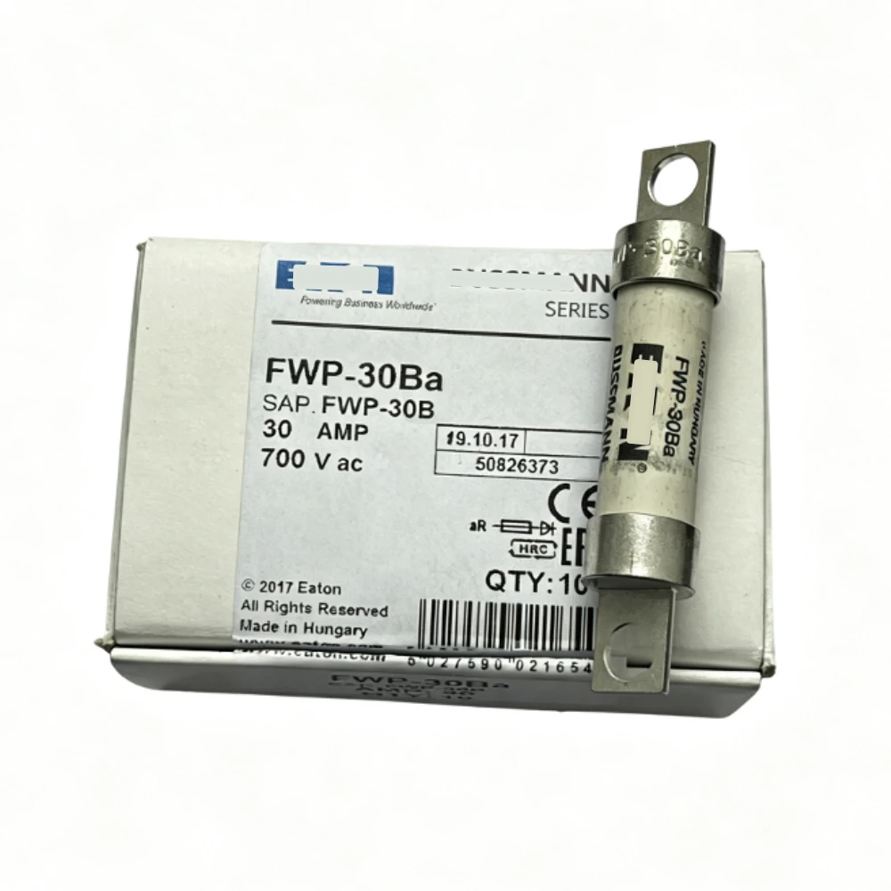 OEM FWP‑30B Fast Acting Fuse 30A 700V aR Cylindrical Fuse