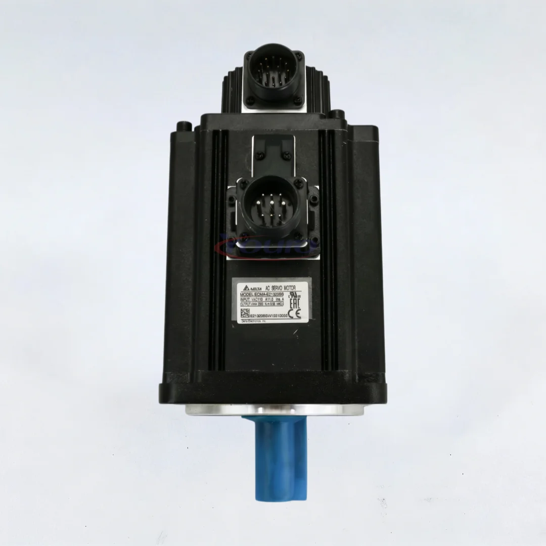 New Original Delta B2 Series Servo Motor ECMA-E21320SS Servo Motor 2kW 2000 RPM 130mm Frame with Brake & Oil Seal in Stock