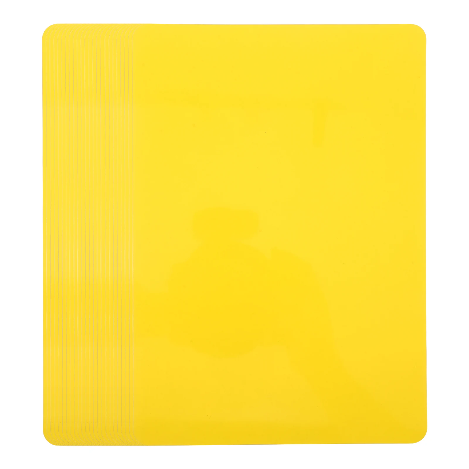 

24pcs Fluorescent Price Tags: Double Sided Pvc Blank Rewritable Supermarket Sale Signs For Retail Store Display Merchandising