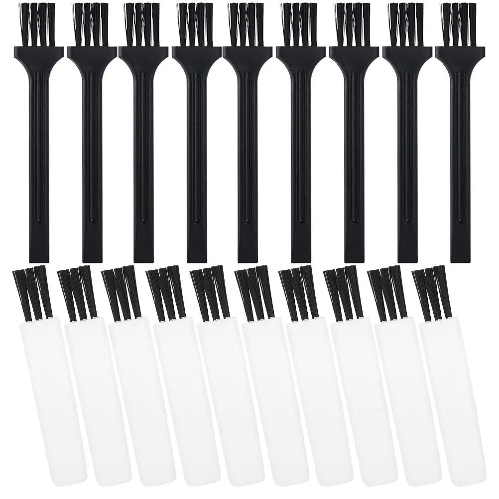 30Pcs Mini Gap Brushes Portable Cleaning Brush Plastic Clipper Razor Shaver Electronic Keyboard Trimmer Beard Hair Cleaner Tool