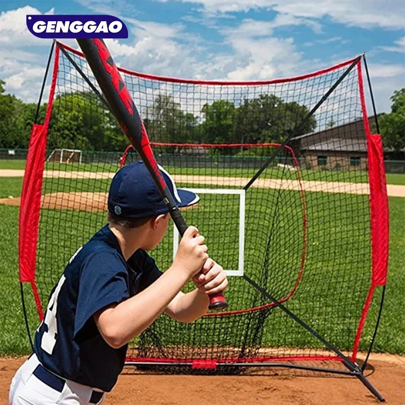 Adjustable Baseball Strike Target Net Baseball Softball Pitching Training Hitting Zone Target Net Baseball Training Equipment