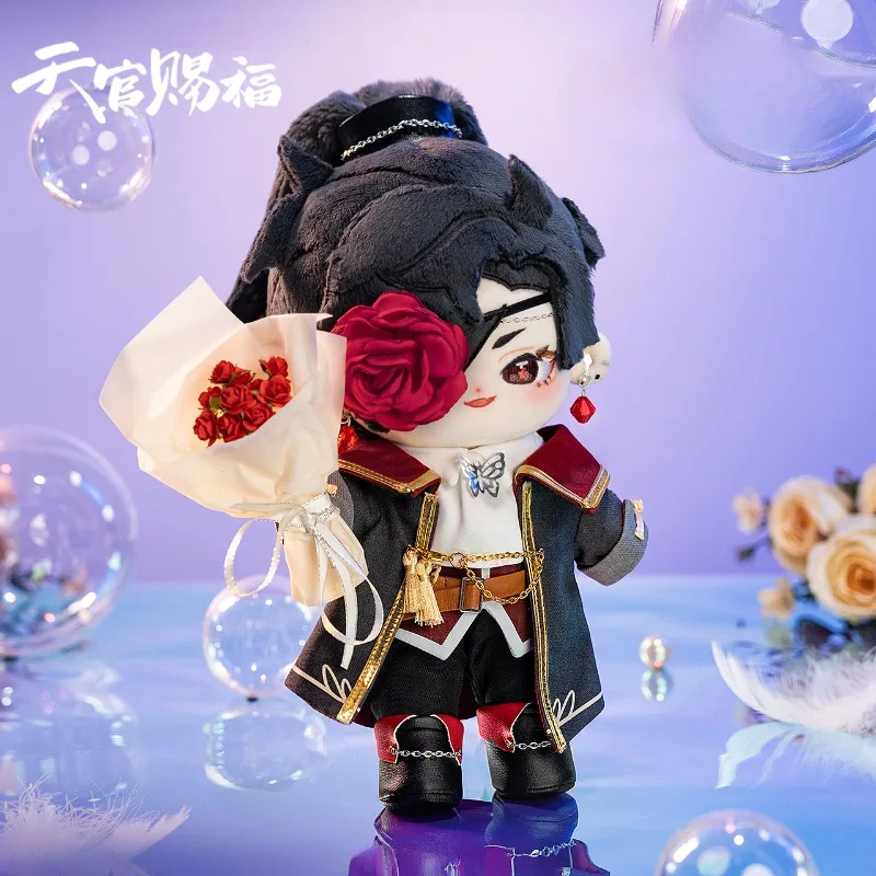 

Heaven Official's Blessing Hua Cheng Cotton Doll Anime Plush Doll Toys Tian Guan Ci Fu Anime Genuine Periphery Toys Kids Gifts