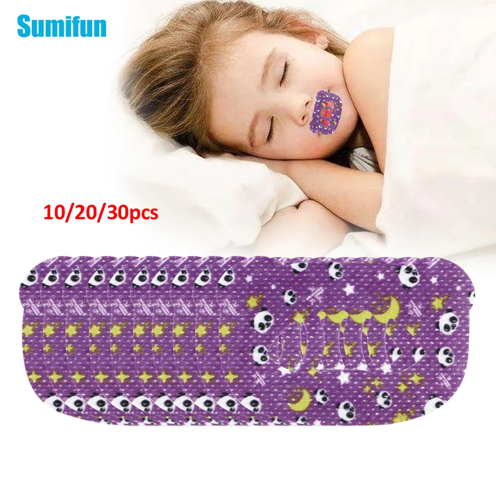 10/20/30Pcs Breathing Patch Stop Snoring Sleep Aid Good Sleep Sticker Breath Correction Treating Insomnia Care Medical Plaster