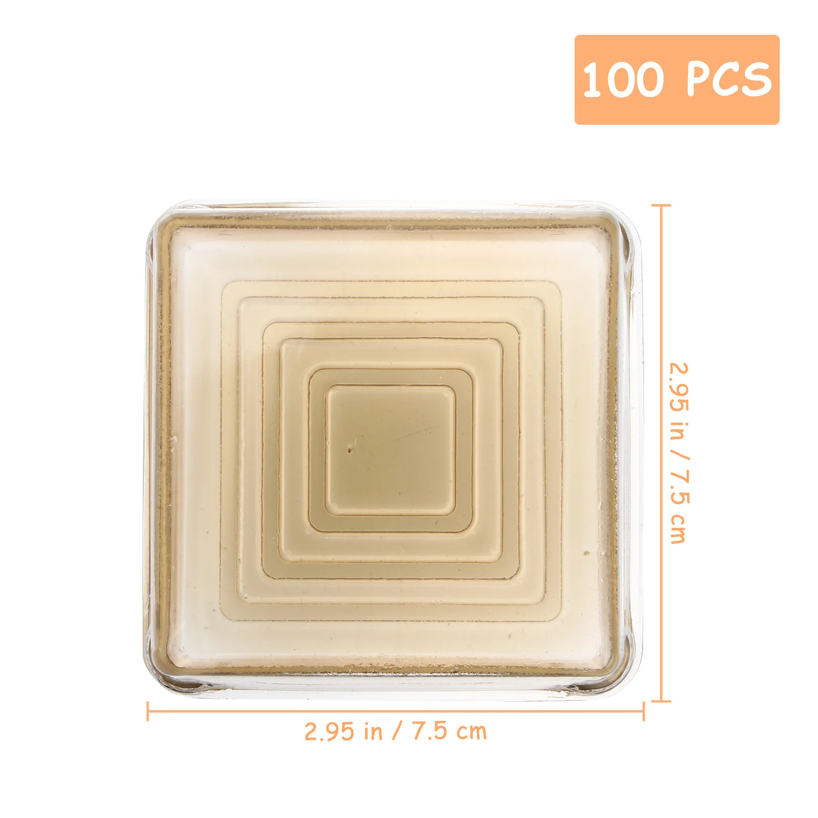 

50pcs Moon Cake Boxes for Cakes Biscuits Bread Slices Eco Plastic Food Grade Gift Container Dessert Packaging