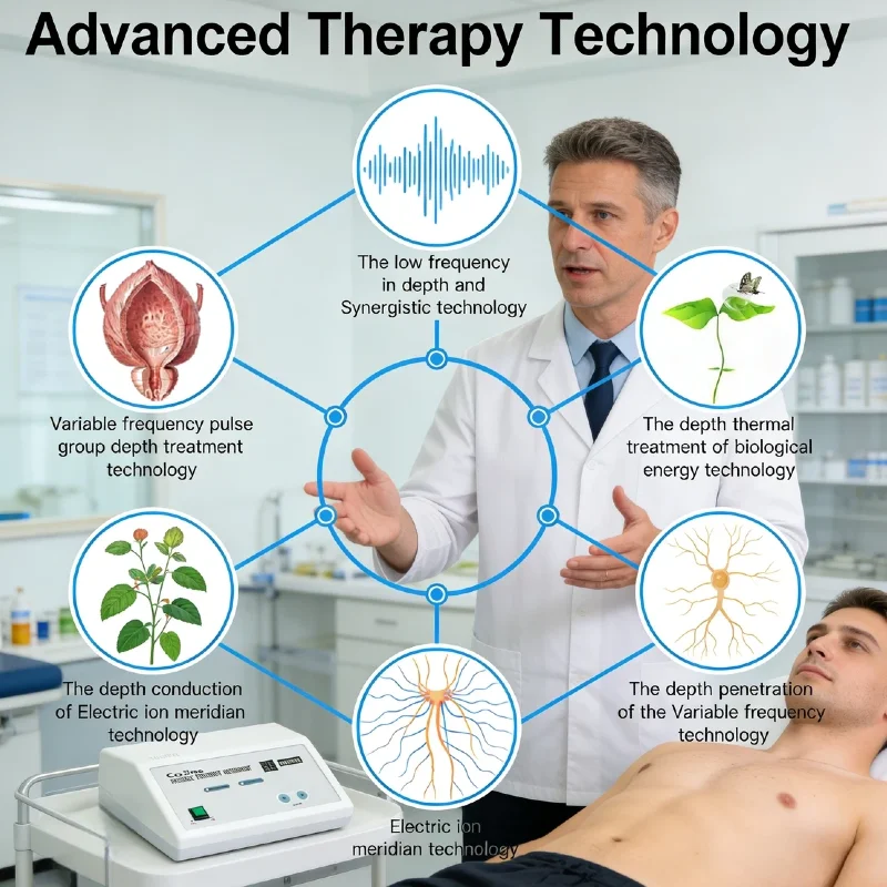 Powerful Magnetic Prostate Massager for Men, Pulse Vibration Stimulator Instrument for Prostate Health Relaxation