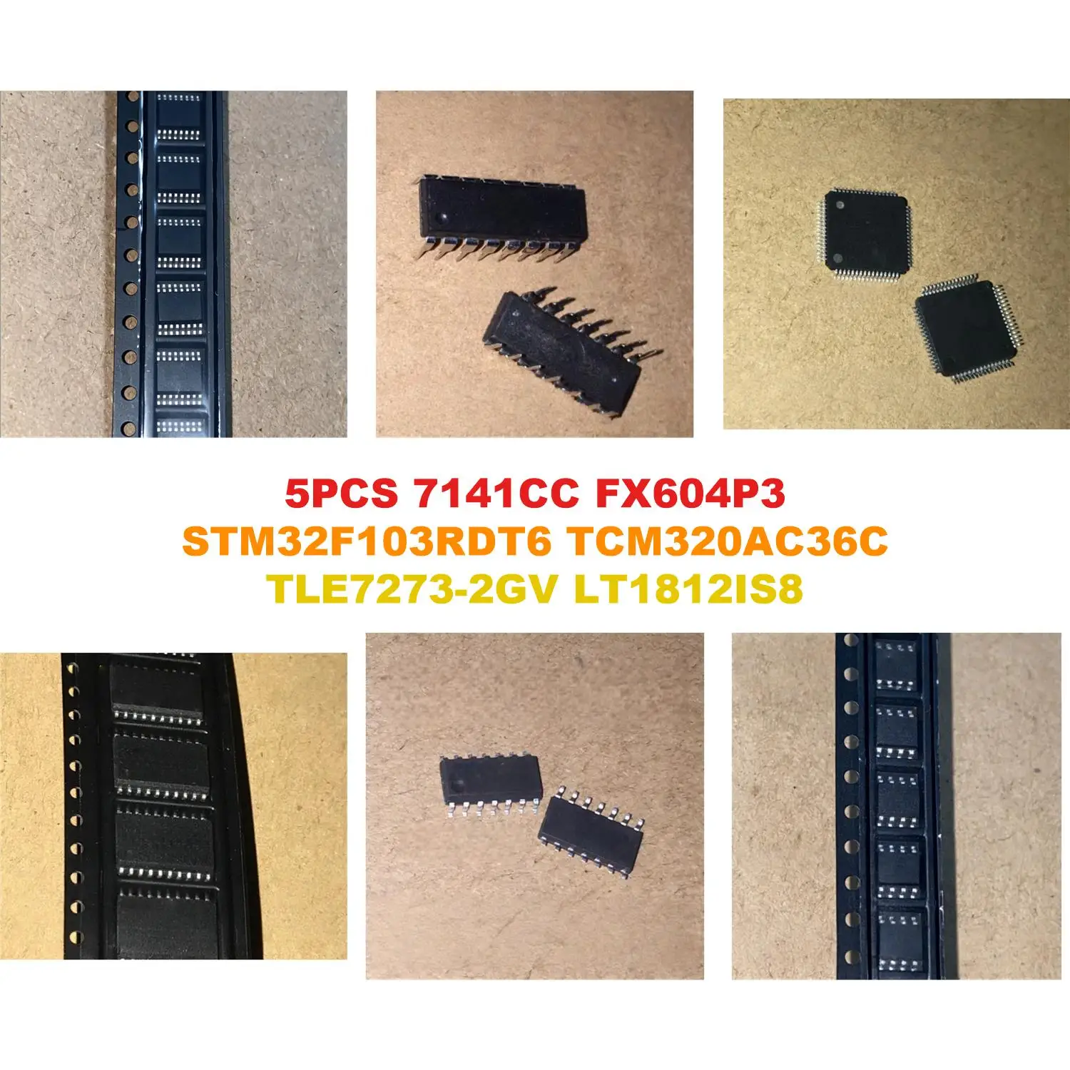 7141CC FX604P3 STM32F103RDT6 TCM320AC36C TLE7273-2GV LT1812IS8