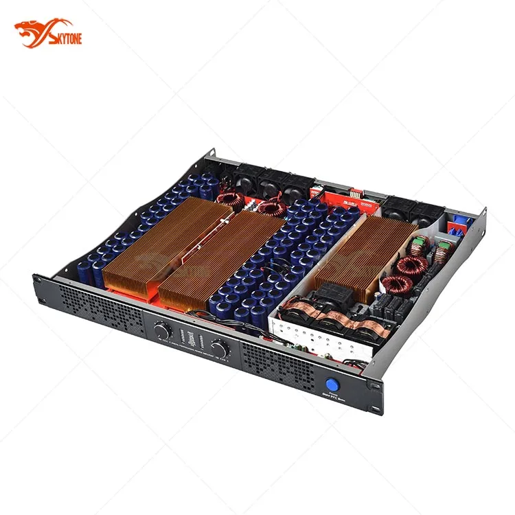 

HQ48 2X4800W 90V-265V Professional High Power Digital Power Amplifier