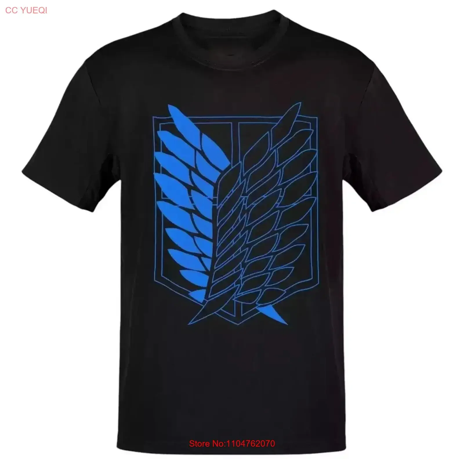 Anime Attack On Titan Survey Corps T Shirt Size S 5Xl For Friends long or short sleeves vintage Washed streetwear Unisex Soft