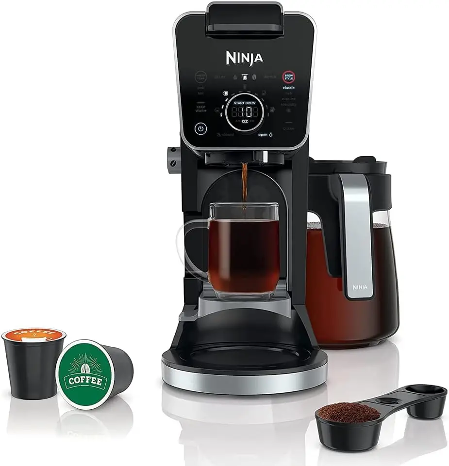 Refurbished 12-Cup Drip Coffee Maker Bundle with Specialty Brewing Features and 2-Year Enhanced Protection Pack (Renewed)