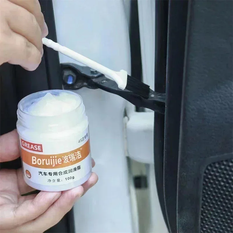 Dorn 100g Automotive Grease for Sunroof Tracks Hinges Window Seals Maintenance Plant-Based Solid Paste Lubricant Noise Reduction