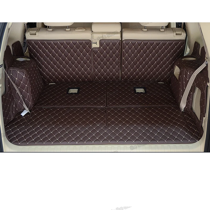 

Leather Car Trunk Mats Cargo Liner For Prado 150