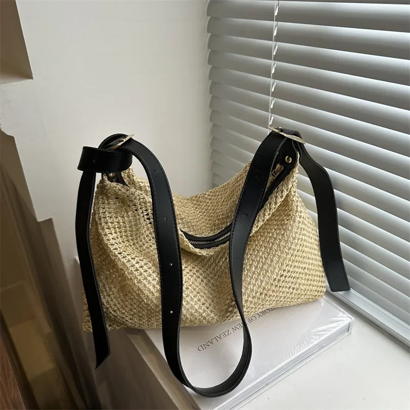 

women's beach vacation handbag high-end single shoulder messenger bag