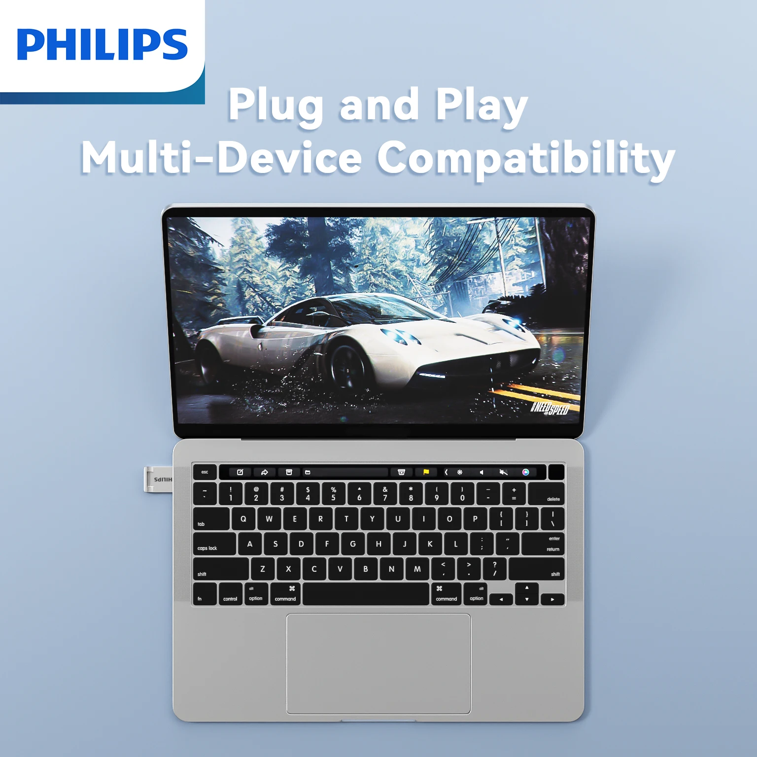 Philips Super Mini unidad Flash USB 2,0 64GB 32GB 16GB 8GB memoria de alta velocidad Pen Drive portátil 64GB memoria USB regalos