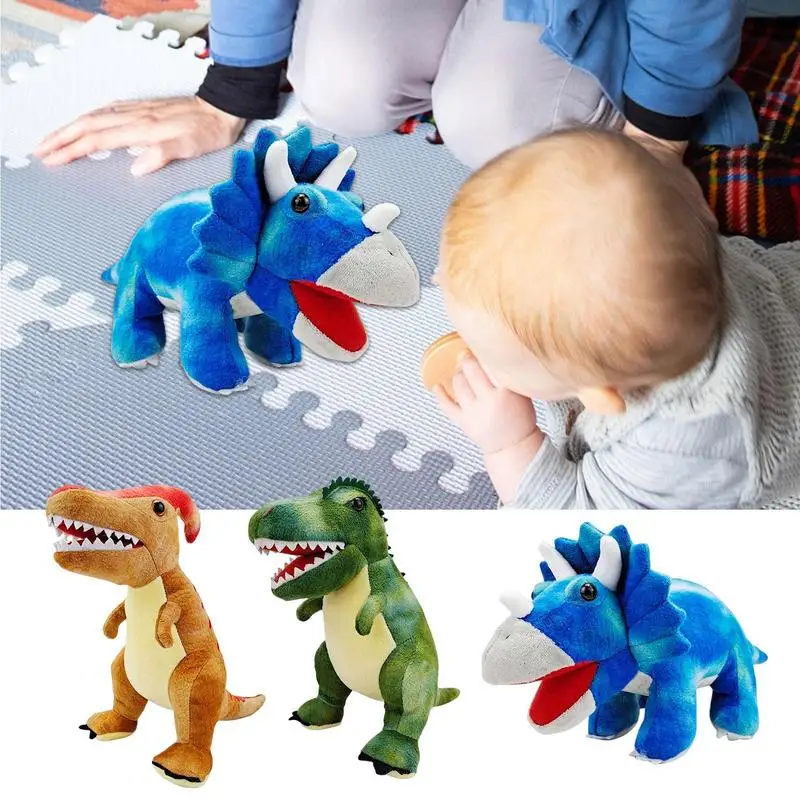 

Stuffed Dinosaur Plush Dinosaur Stuffed Animal Toys Dinosaur Plush Toy Realistic Stuffed Tyrannosaurus Animal For Boys And Kids