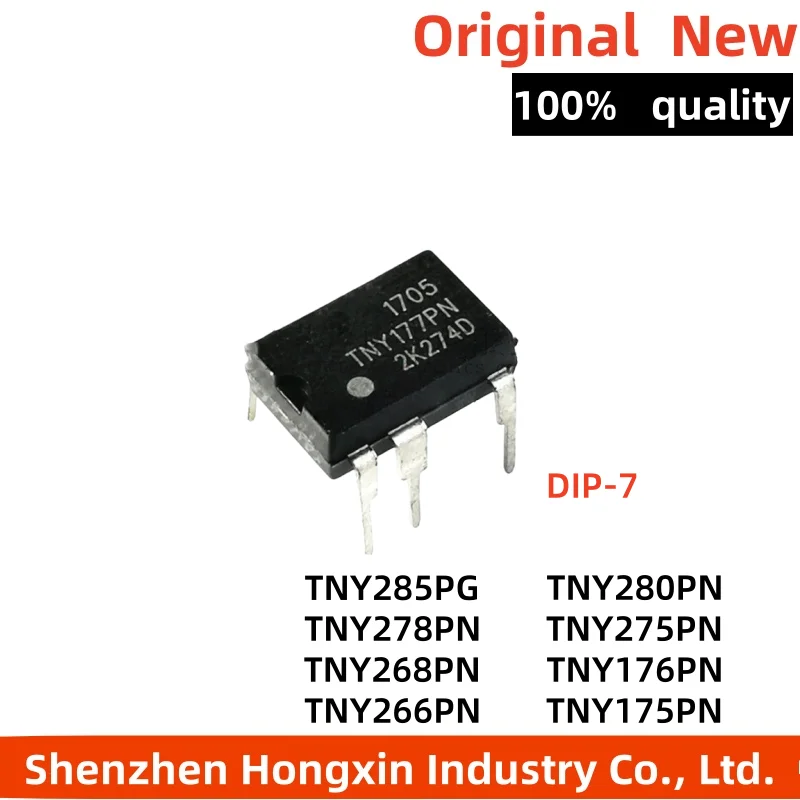 

5piece TNY175PN TNY176PN TNY266PN TNY268PN TNY275PN TNY276PN TNY278PN TNY280PN TNY285PG-DIP-7