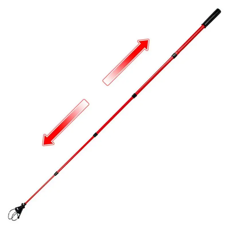 Golf Ball Water Retriever Telescopic Extendable Water Grabber Tool Aluminum Telescopic Golf Ball Picker Golf Ball Pick Up Claw