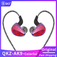 Original QKZ Limited Edition Wired Earphone Monitor Stereo With HD Mic 3.5MM AUX In-Ear Earbud For Music Game Sport Working Live