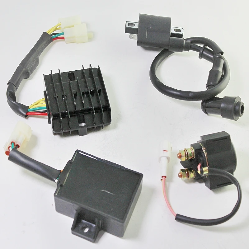 

Электромагнитное реле стартера двигателя-регулятор напряжения-выпрямитель-катушка зажигания высокого напряжения-CDI коробка для двигателя ZS NB250 RX3 RX4 RZ3 RZ3S