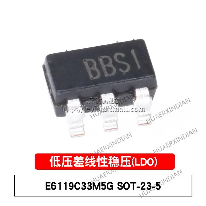 

10 шт. Новый и оригинальный ME6119C33M5G BB SOT23-5 3,3 V