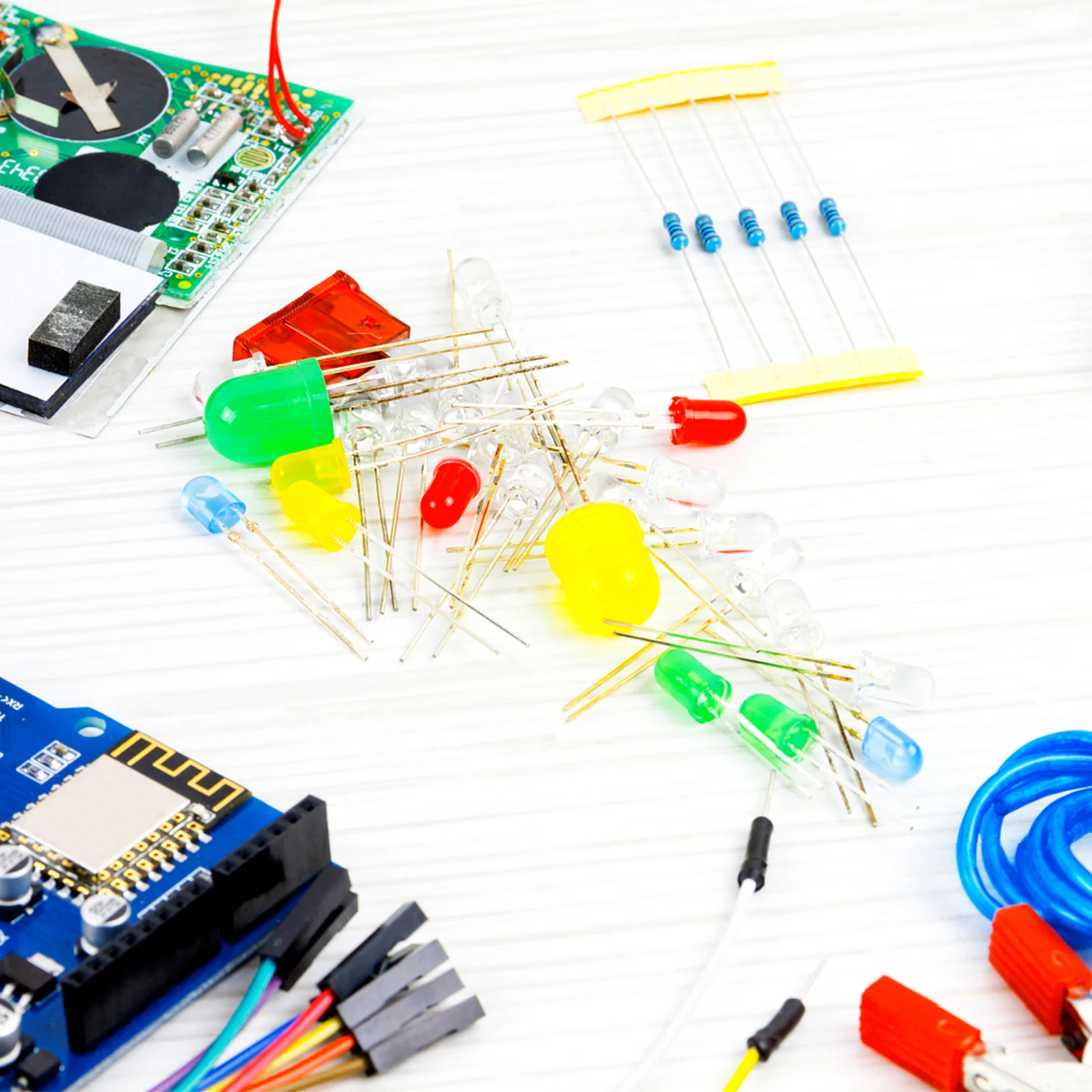 

500 pcs Premium Lightweight Easy Install Creative Led Diode Lamps Practical Led Light Beads For Diy Projects Lighting