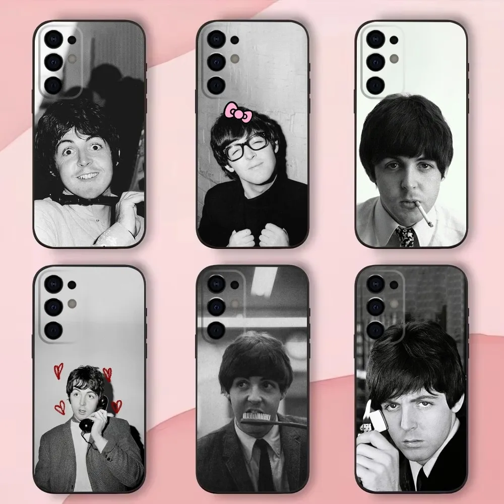 Singer P-Paul McCartney Phone Case For Samsung S24,S21,S22,S23,S30,Ultra,S20,Plus,Fe,Lite,Note,10,9,5G Black Soft Shell