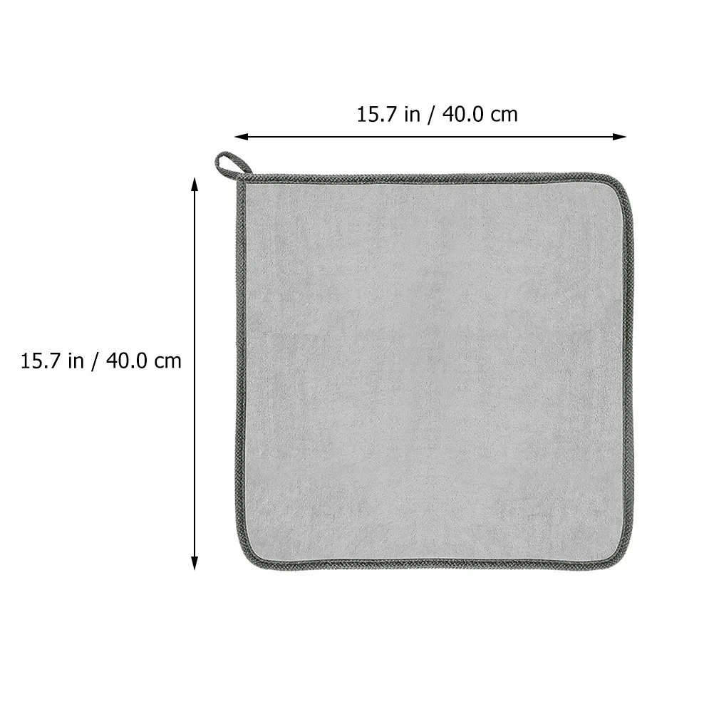 

2pcs Microfiber Wash Cloth For Vehicle Detailing Quick Dry Scratch-Free Safe For Car Body Windows Household Use