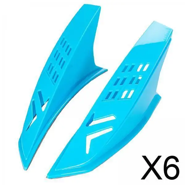 

Motorcycle Helmet Horns Punk Design Plastic Accessory for Sports Cycling Full-face Helmet Extras