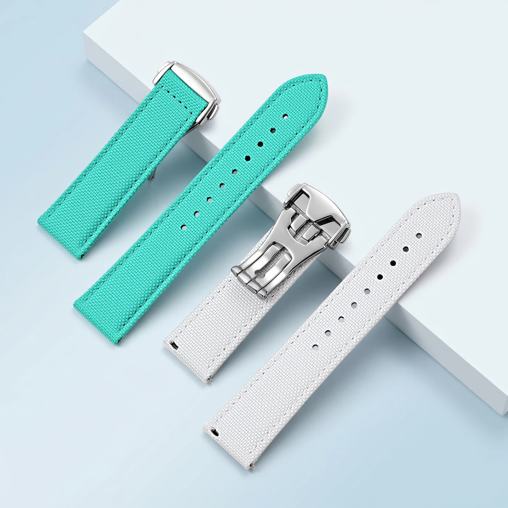 20 มม. 22 มม. สายนาฬิกาผ้าใบกั - Nato Strap Nylon บทวิจารณ์และราคา