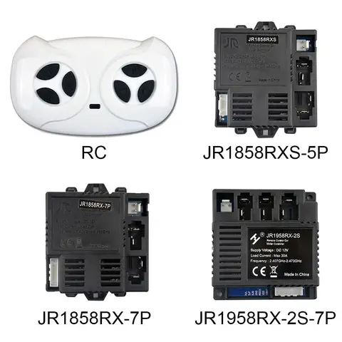 12 В 2,4G Bluetooth RC аксессуары детский электромобиль приемник пульт дистанционного управления контроллер плавного запуска