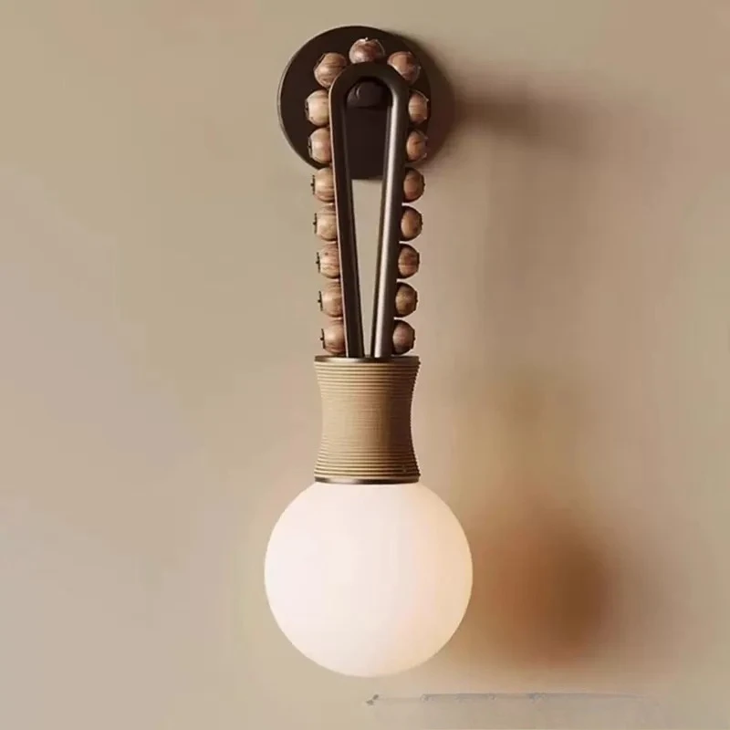 

Nordic Vintage Copper Wall Lamp Dimmable Luxury Sconce Wall Light for Hotel Bedroom Tea Room Living Room Modern Lighting Fixture