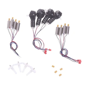 Bir Evrensel Motor Tabanına RC Drone, E88, E99, Yedek parça, Quadrotor, Motorlar, Büyük Dişli, Motor İHA, 7 Diş, bir Motor konut motor 8 en çok satan, drone s6 - no. 6 için pil