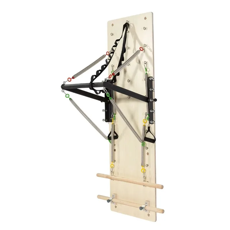 YTYIN Esdoornhout Gym Home Yoga Apparatuur Bodybuilding Oefening Muur Pilates Springplank