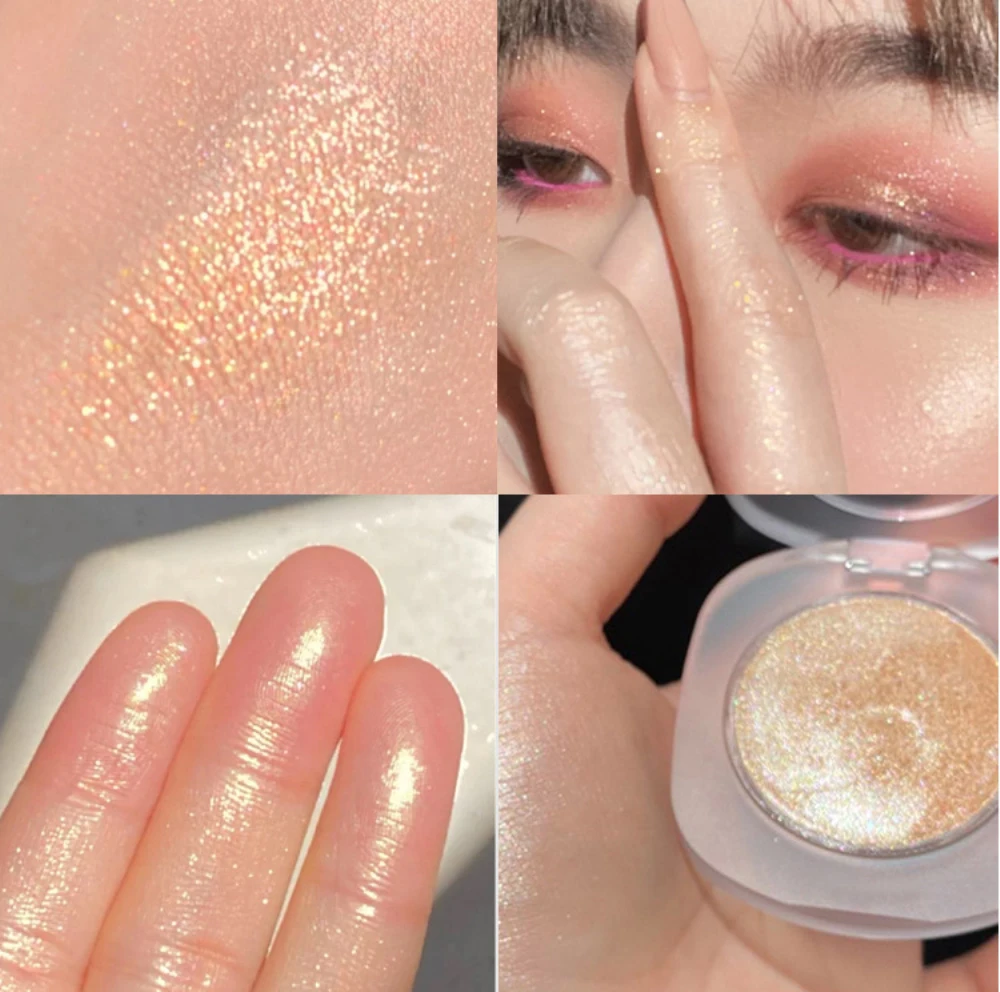 Highlight Glitter Körper Hochglanz Schimmer Kosmetik Text marker Fee Puder Make-up Make-up-Produkte glänzen für den Körper