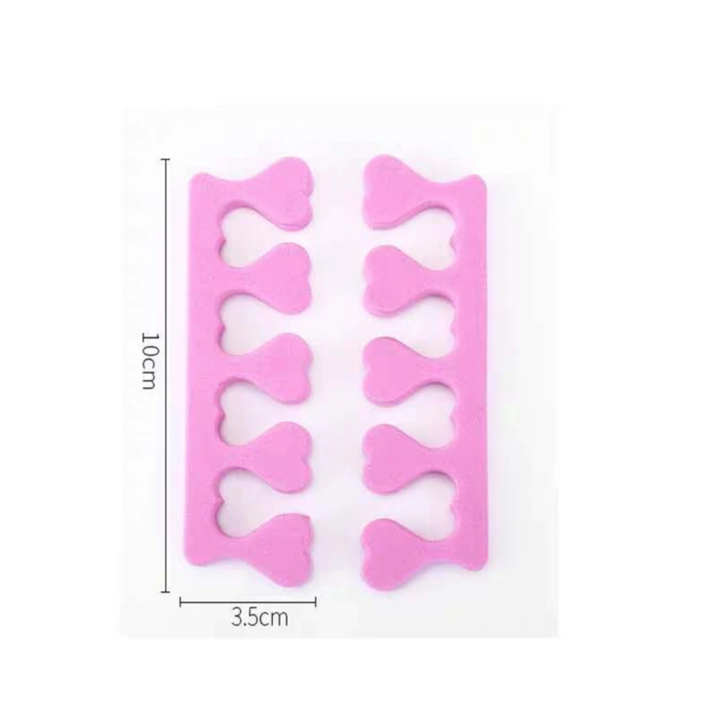 

36pcs Nail Beauty Divider Lightweight Manicure Tools Hands Feet Separator Durable Practical Non-deforming Safe Material Flexible
