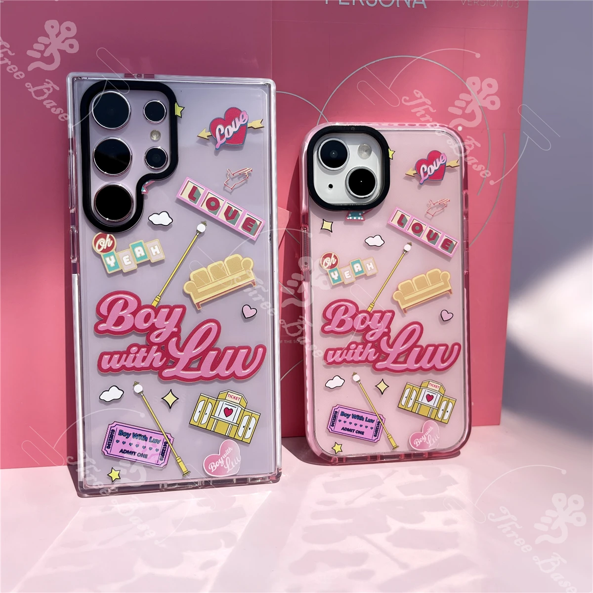 Phone case BOY With luv DNA For iphone 16 PRO 16 PLUS 15 PRO MAX 7 SE2 8Plus XR XS MAX 12 Pro 11 Pro max 13Pro 13Mini 14 Pro max